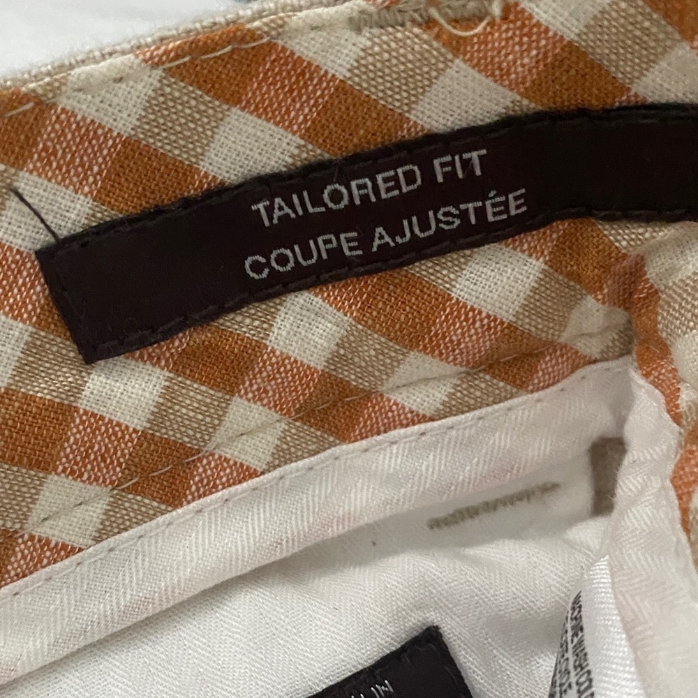 Black Brown 1826 Men's Beige Chinos - Picture 3 of 9